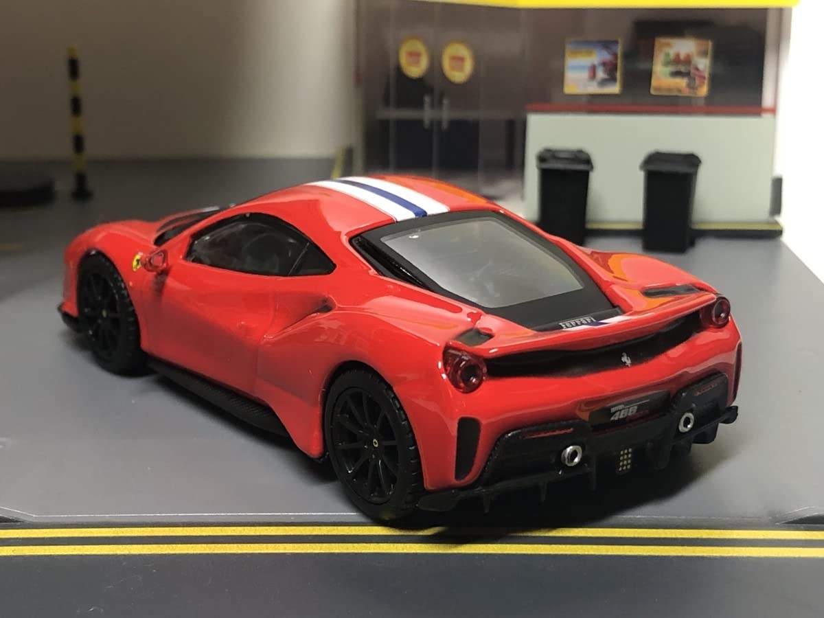 Amazon | Burago signature 1/43 Ferrari 488 Pista レッド